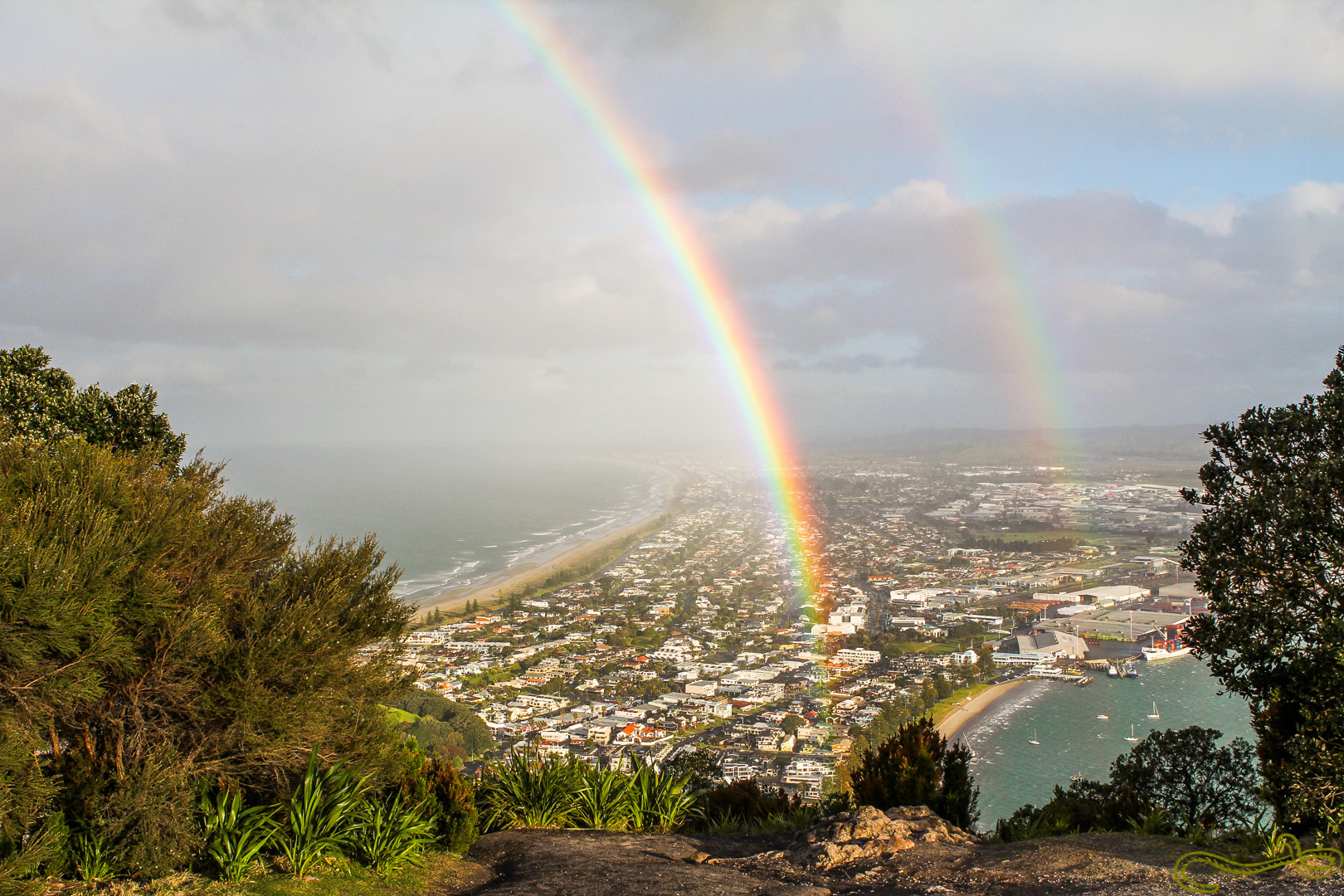 New Zealand Mount Maunganui rainbow